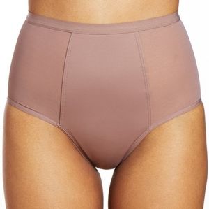 Thinx Classic Hi-Waist Mesh Panel Period Undies in Dusk
